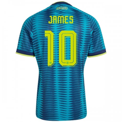 Maglia ufficiale Colombia James 10 Trasferta Mondiali 2026 per Uomo Maglia ufficiale Colombia James 10 Trasferta Mondiali 2026 per Uomo
