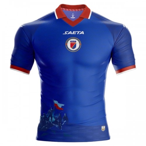 Maglia ufficiale Haiti Casa Mondiali 2026 per Uomo Maglia ufficiale Haiti Casa Mondiali 2026 per Uomo