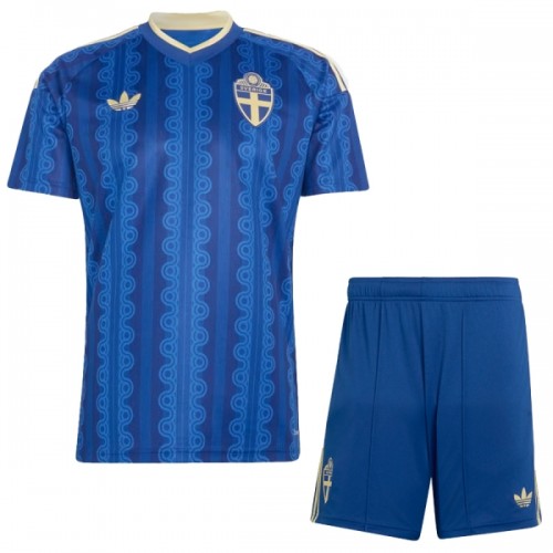 Maglia ufficiale Svezia Trasferta Mondiali 2026 per Bambino Maglia ufficiale Svezia Trasferta Mondiali 2026 per Bambino