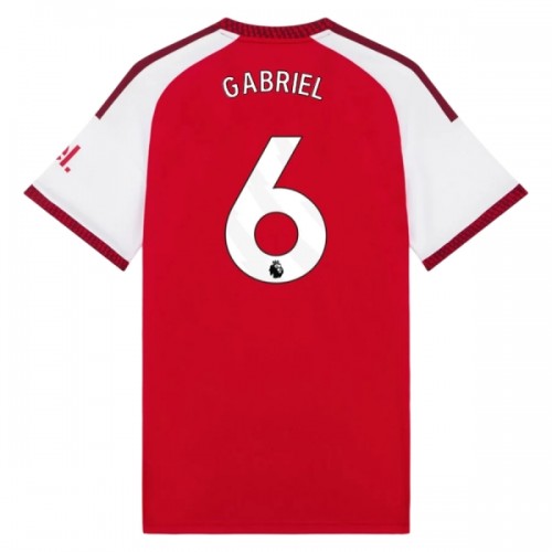 Maglia ufficiale Arsenal Gabriel 6 Casa 2026-27 per Uomo Maglia ufficiale Arsenal Gabriel 6 Casa 2026-27 per Uomo