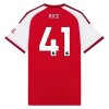Maglia ufficiale Arsenal Rice 41 Casa 2026-27 per Uomo