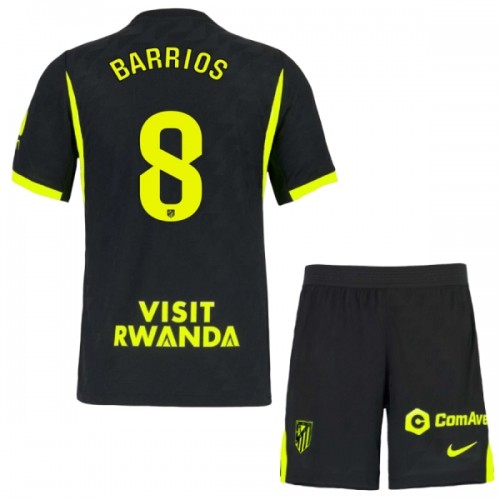 Maglia ufficiale Atlético Madrid Barrios 8 Trasferta 2026-27 per Bambino Maglia ufficiale Atlético Madrid Barrios 8 Trasferta 2026-27 per Bambino