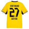 Maglia ufficiale Borussia Dortmund Adeyemi 27 Casa 2026-27 per Uomo Maglia ufficiale Borussia Dortmund Adeyemi 27 Casa 2026-27 per Uomo
