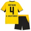 Maglia ufficiale Borussia Dortmund N. Schlotterbeck 4 Casa 2026-27 per Bambino Maglia ufficiale Borussia Dortmund N. Schlotterbeck 4 Casa 2026-27 per Bambino