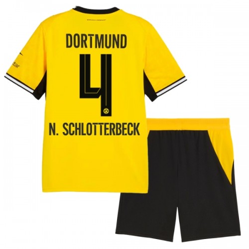 Maglia ufficiale Borussia Dortmund N. Schlotterbeck 4 Casa 2026-27 per Bambino Maglia ufficiale Borussia Dortmund N. Schlotterbeck 4 Casa 2026-27 per Bambino