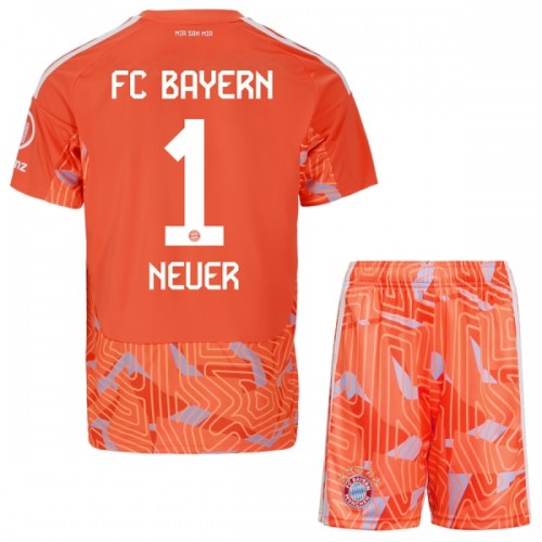 Maglia da Calcio Portiere FC Bayern Monaco Neuer 1 Trasferta 2026-27 per Bambino Maglia da Calcio Portiere FC Bayern Monaco Neuer 1 Trasferta 2026-27 per Bambino