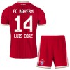 Maglia ufficiale FC Bayern Monaco Luis Diaz 14 Casa 2026-27 per Bambino Maglia ufficiale FC Bayern Monaco Luis Diaz 14 Casa 2026-27 per Bambino