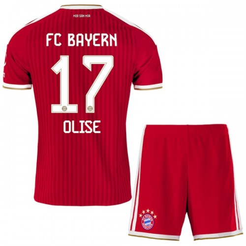 Maglia ufficiale FC Bayern Monaco Olise 17 Casa 2026-27 per Bambino Maglia ufficiale FC Bayern Monaco Olise 17 Casa 2026-27 per Bambino