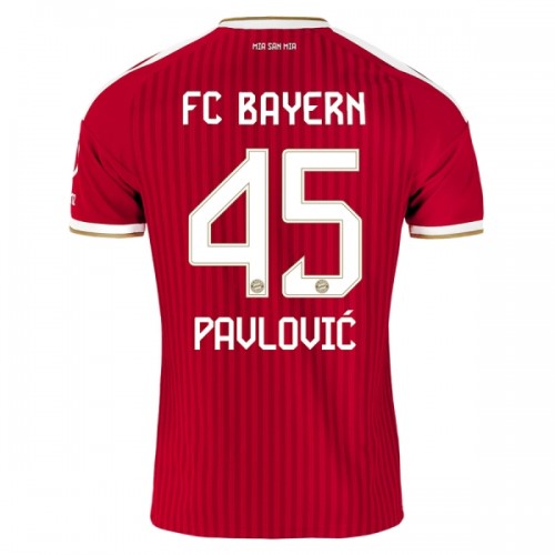 Maglia ufficiale FC Bayern Monaco Pavlovic 45 Casa 2026-27 per Uomo Maglia ufficiale FC Bayern Monaco Pavlovic 45 Casa 2026-27 per Uomo