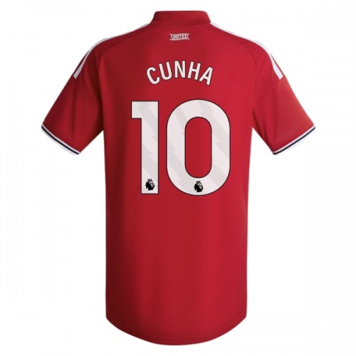 Maglia ufficiale Manchester United Cunha 10 Casa 2026-27 per Uomo Maglia ufficiale Manchester United Cunha 10 Casa 2026-27 per Uomo