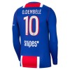 Maglia da Calcio a Maniche Lunghe Paris Saint Germain O. Dembele 10 Casa 2026-27 per Uomo