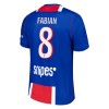 Maglia ufficiale Paris Saint Germain Fabian 8 Casa 2026-27 per Bambino