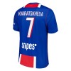 Maglia ufficiale Paris Saint Germain Kvaratskhelia 7 Casa 2026-27 per Bambino