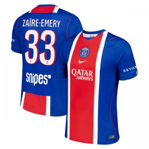 Maglia ufficiale Paris Saint Germain Zaire Emery 33 Casa 2026-27 per Uomo Maglia ufficiale Paris Saint Germain Zaire Emery 33 Casa 2026-27 per Uomo