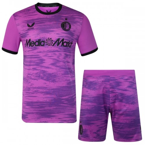 Maglia da Calcio Portiere Feyenoord Rotterdam Purple Version 2026-27 per Bambino Maglia da Calcio Portiere Feyenoord Rotterdam Purple Version 2026-27 per Bambino