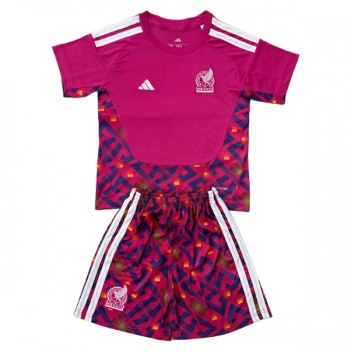 Maglia da Calcio Portiere Messico Casa Mondiali 2026 per Bambino Maglia da Calcio Portiere Messico Casa Mondiali 2026 per Bambino