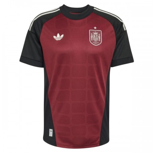 Maglia da Calcio Portiere Spagna Mondiali 2026 Rossa per Uomo Maglia da Calcio Portiere Spagna Mondiali 2026 Rossa per Uomo