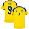 Maglia ufficiale Svezia Isak 9 Casa Mondiali 2026 per Uomo