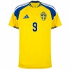 Maglia ufficiale Svezia Isak 9 Casa Mondiali 2026 per Uomo
