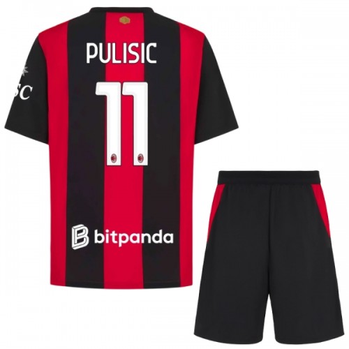 Maglia ufficiale AC Milan Pulisic 11 Casa 2026-27 per Bambino Maglia ufficiale AC Milan Pulisic 11 Casa 2026-27 per Bambino