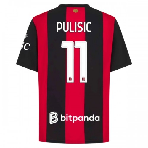 Maglia ufficiale AC Milan Pulisic 11 Casa 2026-27 per Uomo Maglia ufficiale AC Milan Pulisic 11 Casa 2026-27 per Uomo