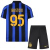 Maglia ufficiale Inter Milan Bastoni 95 Casa 2026-27 per Bambino