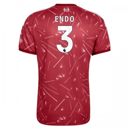 Maglia ufficiale Liverpool Endo 3 Casa 2026-27 per Uomo Maglia ufficiale Liverpool Endo 3 Casa 2026-27 per Uomo