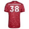 Maglia ufficiale Liverpool Gravenberch 38 Casa 2026-27 per Bambino