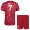 Maglia ufficiale Liverpool Wirtz 7 Casa 2026-27 per Bambino Maglia ufficiale Liverpool Wirtz 7 Casa 2026-27 per Bambino