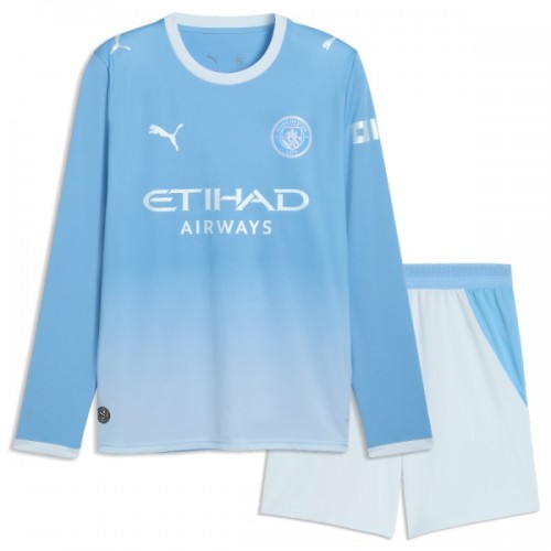 Maglia da Calcio a Maniche Lunghe Manchester City Casa 2026-27 per Bambino Maglia da Calcio a Maniche Lunghe Manchester City Casa 2026-27 per Bambino