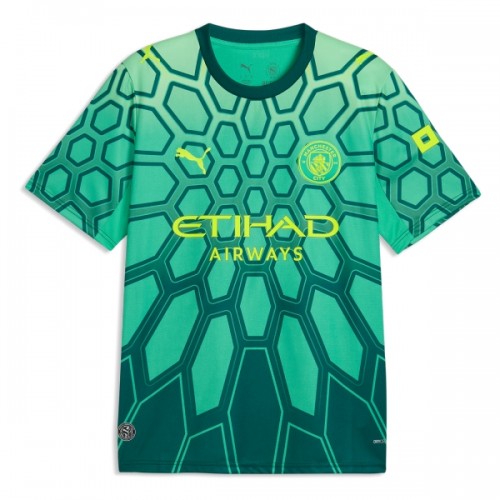 Maglia da Calcio Portiere Manchester City Casa 2026-27 Verde per Uomo Maglia da Calcio Portiere Manchester City Casa 2026-27 Verde per Uomo