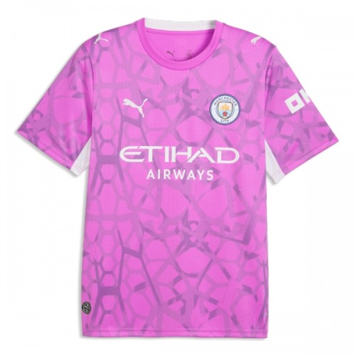Maglia da Calcio Portiere Manchester City Trasferta 2026-27 Rosa per Uomo Maglia da Calcio Portiere Manchester City Trasferta 2026-27 Rosa per Uomo