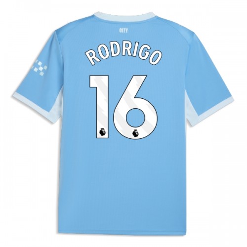 Maglia ufficiale Manchester City Rodrigo 16 Casa 2026-27 per Uomo Maglia ufficiale Manchester City Rodrigo 16 Casa 2026-27 per Uomo