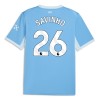 Maglia ufficiale Manchester City Savinho 26 Casa 2026-27 per Uomo Maglia ufficiale Manchester City Savinho 26 Casa 2026-27 per Uomo