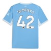 Maglia ufficiale Manchester City Semenyo 42 Casa 2026-27 per Uomo Maglia ufficiale Manchester City Semenyo 42 Casa 2026-27 per Uomo