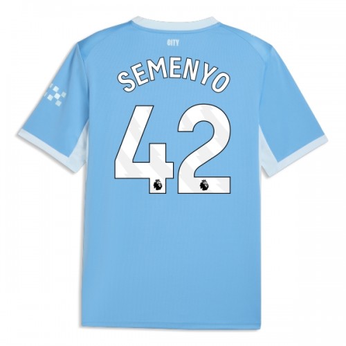 Maglia ufficiale Manchester City Semenyo 42 Casa 2026-27 per Uomo Maglia ufficiale Manchester City Semenyo 42 Casa 2026-27 per Uomo