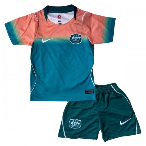 Maglia ufficiale Australia Trasferta Mondiali 2026 per Bambino Maglia ufficiale Australia Trasferta Mondiali 2026 per Bambino
