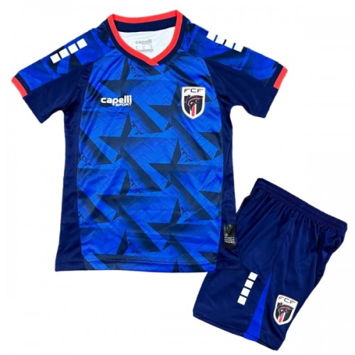 Maglia ufficiale Cabo Verde Casa Mondiali 2026 per Bambino Maglia ufficiale Cabo Verde Casa Mondiali 2026 per Bambino