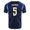 Maglia ufficiale Brasile Casemiro 5 Trasferta Mondiali 2026 per Uomo Maglia ufficiale Brasile Casemiro 5 Trasferta Mondiali 2026 per Uomo
