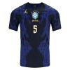 Maglia ufficiale Brasile Casemiro 5 Trasferta Mondiali 2026 per Uomo