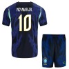 Maglia ufficiale Brasile Neymar JR 10 Trasferta Mondiali 2026 per Bambino