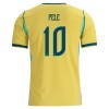 Maglia ufficiale Brasile Pele 10 Casa Mondiali 2026 per Uomo Maglia ufficiale Brasile Pele 10 Casa Mondiali 2026 per Uomo