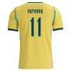Maglia ufficiale Brasile Raphinha 11 Casa Mondiali 2026 per Uomo Maglia ufficiale Brasile Raphinha 11 Casa Mondiali 2026 per Uomo