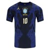 Maglia ufficiale Brasile Ronaldinho 10 Trasferta Mondiali 2026 per Bambino