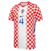 Maglia ufficiale Croazia Gvardiol 4 Casa Mondiali 2026 per Bambino