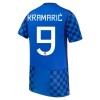 Maglia ufficiale Croazia Kramaric 9 Trasferta Mondiali 2026 per Uomo