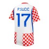 Maglia ufficiale Croazia P. Sucic 17 Casa Mondiali 2026 per Uomo Maglia ufficiale Croazia P. Sucic 17 Casa Mondiali 2026 per Uomo