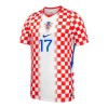 Maglia ufficiale Croazia P. Sucic 17 Casa Mondiali 2026 per Uomo