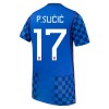 Maglia ufficiale Croazia P. Sucic 17 Trasferta Mondiali 2026 per Uomo Maglia ufficiale Croazia P. Sucic 17 Trasferta Mondiali 2026 per Uomo