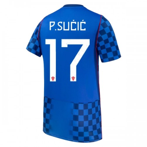 Maglia ufficiale Croazia P. Sucic 17 Trasferta Mondiali 2026 per Uomo Maglia ufficiale Croazia P. Sucic 17 Trasferta Mondiali 2026 per Uomo